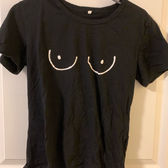 Boobies Shirt - Free the boob / nipple - S - Picture 1 of 1